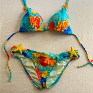 Luli Fama Multi Color Bikini